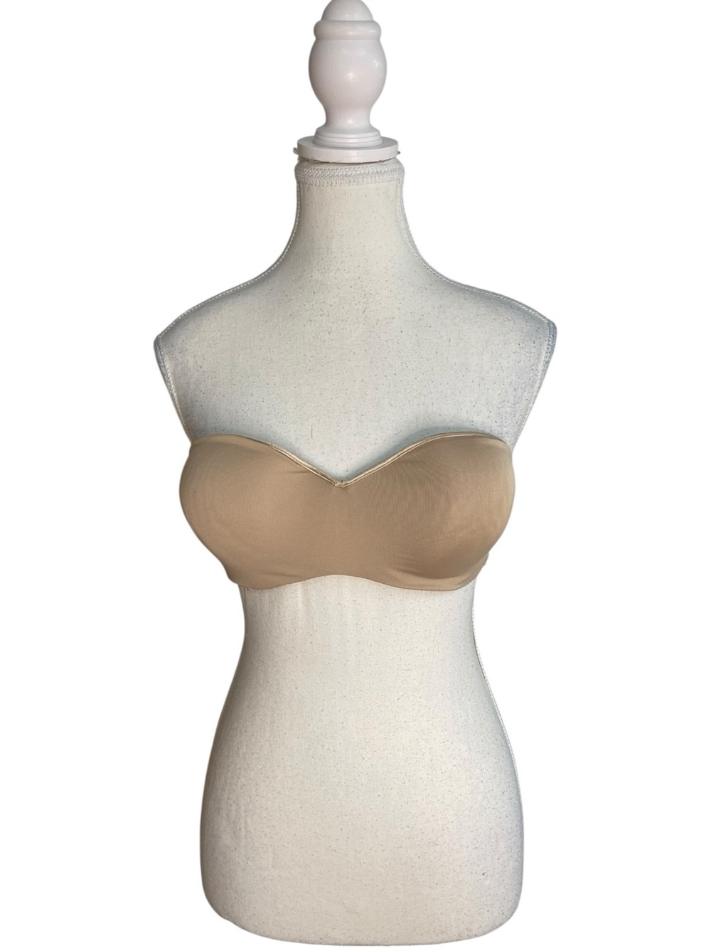 Natori Strapless Seamless Underwire Bandeau Bra Nude